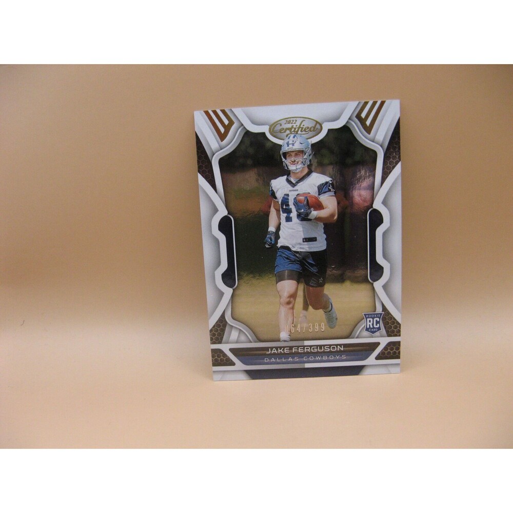 2022 Panini Certified Rookies Mirror #200 Jake Ferguson 064/325 Dallas Cowboys